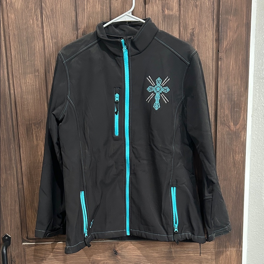 Women's Cowgirl Hardware Soft-shell Jacket
